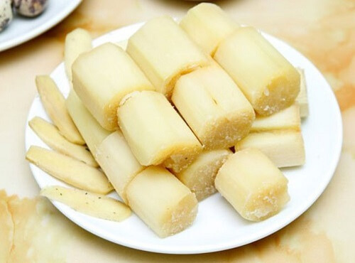 Ăn mía hấp chữa thai lưu